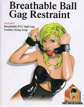Breathable Bondage Ball Gag - Elevate Your Intimate Experiences Cuffs and Restraints